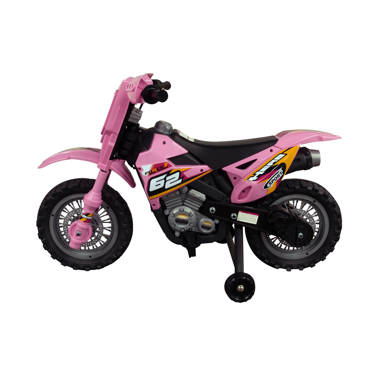 Power wheels pink deals motorcycle